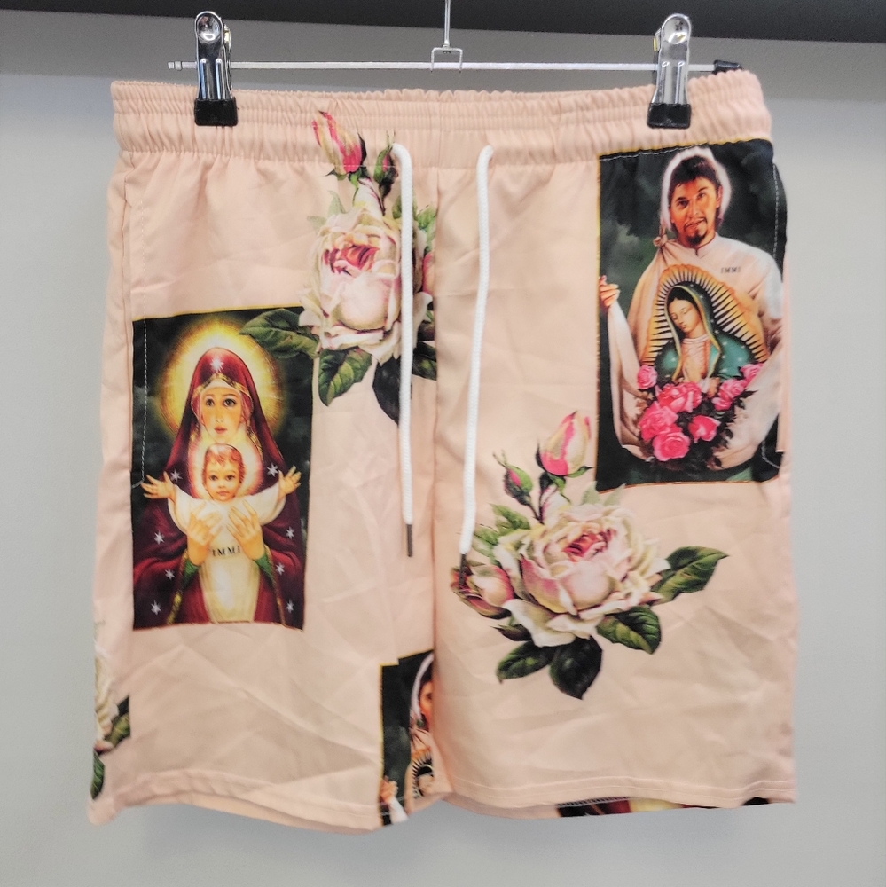 Womens virgin mary shorts